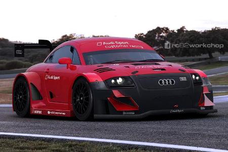 Audi TT - Rennversion - Photoshop