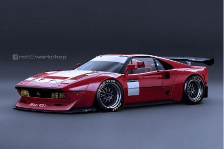 Ferrari 288 GT - Rennversion - Photoshop
