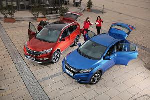 Honda HR-V und Honda CR-V im Test