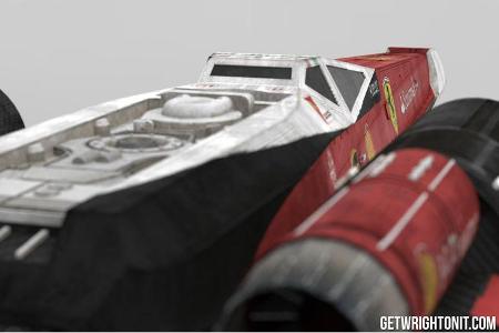Star Wars X-Wing im F1-Design - Ferrari