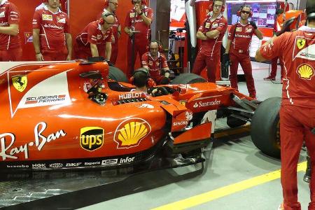 Ferrari - GP Singapur - Formel 1 - Mittwoch - 13.09.2017