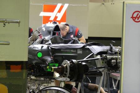 HaasF1 - GP Singapur - Formel 1 - Mittwoch - 13.09.2017