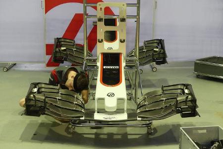 HaasF1 - GP Singapur - Formel 1 - Mittwoch - 13.09.2017