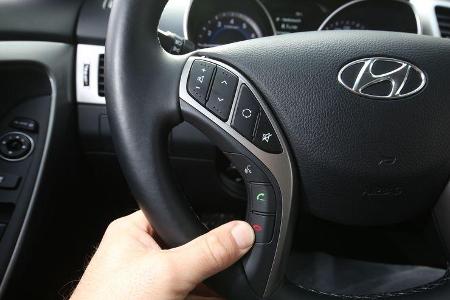 Hyundai i30 1.4, Bedienelemente
