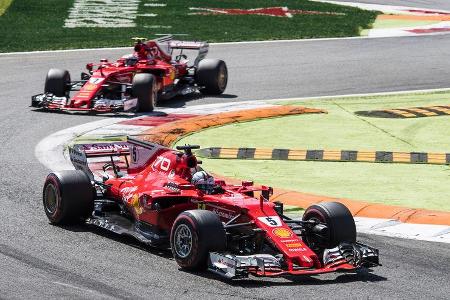 Vettel vs. Räikkönen - GP Italien 2017