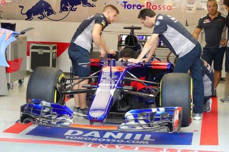 Toro Rosso - GP Singapur - Formel 1 - Donnerstag - 14.9.2017