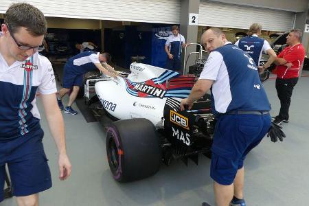 Williams - GP Singapur - Formel 1 - Donnerstag - 14.9.2017