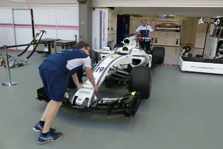 Williams - GP Singapur - Formel 1 - Donnerstag - 14.9.2017