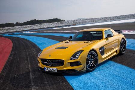 Mercedes SLS AMG Black Series, Seitenansicht