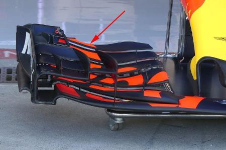 Red Bull - F1-Technik - Upgrades - GP Belgien / GP Italien 2017
