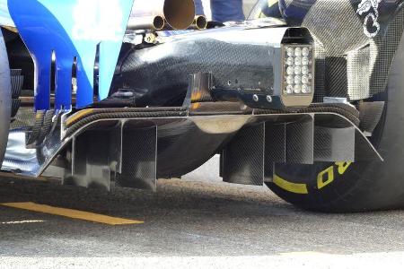 Sauber - F1-Technik - Upgrades - GP Belgien / GP Italien 2017