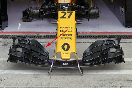 Renault - F1-Technik - Upgrades - GP Belgien / GP Italien 2017