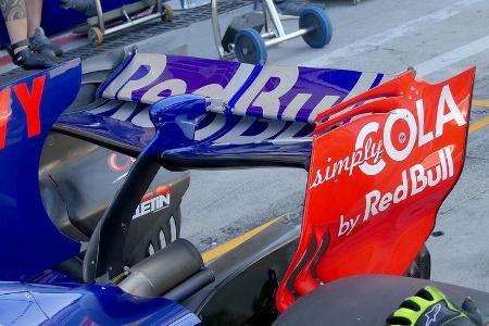 Toro Rosso - F1-Technik - Upgrades - GP Belgien / GP Italien 2017