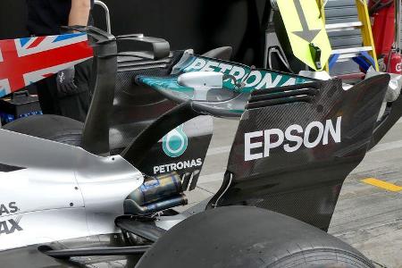 Mercedes - F1-Technik - Upgrades - GP Belgien / GP Italien 2017