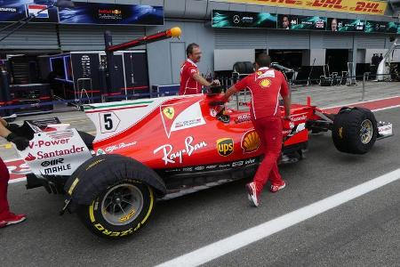 Ferrari - GP Italien - Monza - Formel 1 - 31. August 2017