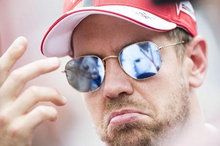 Sebastian Vettel - Ferrari - GP Italien - Monza - Formel 1 - 31. August 2017