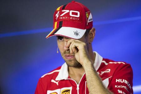 Sebastian Vettel - Ferrari - GP Italien - Monza - Formel 1 - 31. August 2017