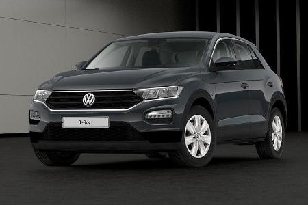 VW Golf T-Roc Basis uranograu Konfigurator