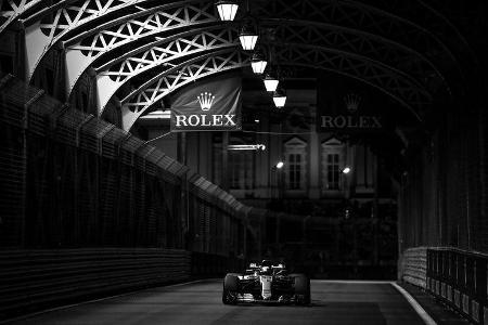 Lewis Hamilton - Mercedes - GP Singapur - Formel 1 - Freitag - 15.9.2017