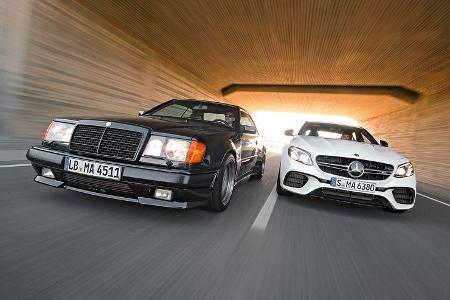 Mercedes-AMG E 63 S 4Matic+, Mercedes 300 CE 6.0-32V AMG, Front