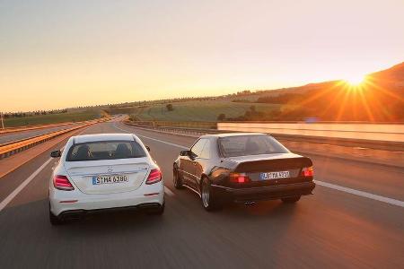 Mercedes-AMG E 63 S 4Matic+, Mercedes 300 CE 6.0-32V AMG, Heck