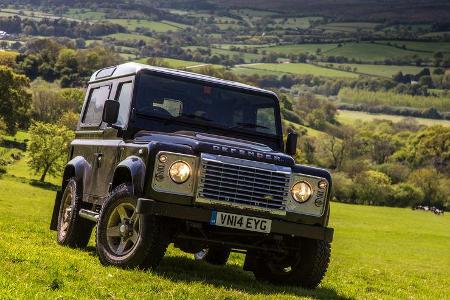 Land Rover Defender, England, Abschiedfahrt, Impression