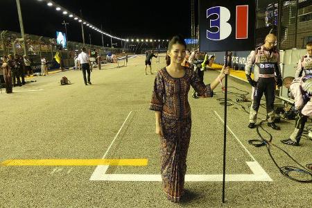 Grid Girls - GP Singapur 2017