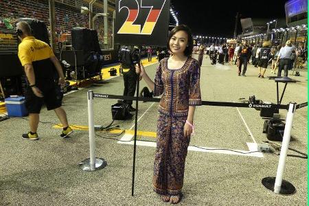 Grid Girls - GP Singapur 2017