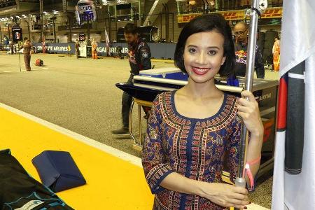 Grid Girls - GP Singapur 2017