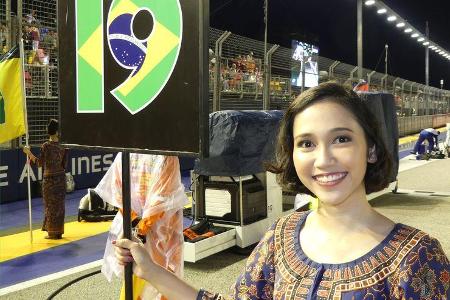 Grid Girls - GP Singapur 2017