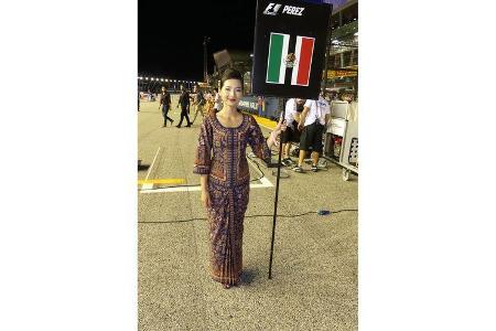 Grid Girls - GP Singapur 2017