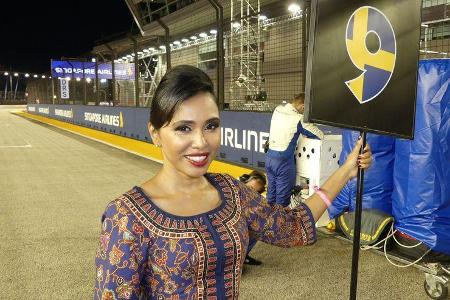 Grid Girls - GP Singapur 2017