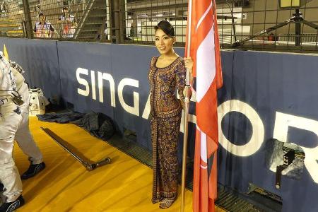 Grid Girls - GP Singapur 2017
