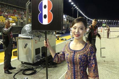 Grid Girls - GP Singapur 2017