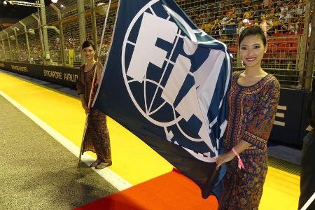 Grid Girls - GP Singapur 2017
