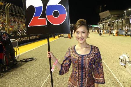 Grid Girls - GP Singapur 2017
