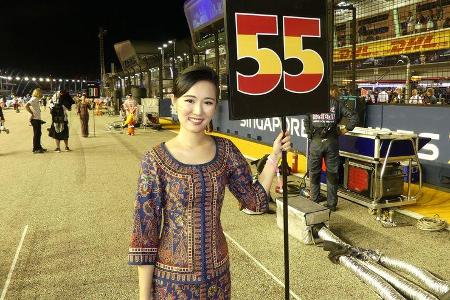 Grid Girls - GP Singapur 2017