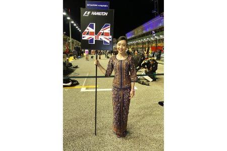 Grid Girls - GP Singapur 2017