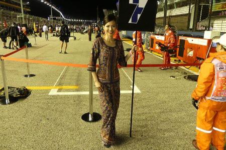 Grid Girls - GP Singapur 2017
