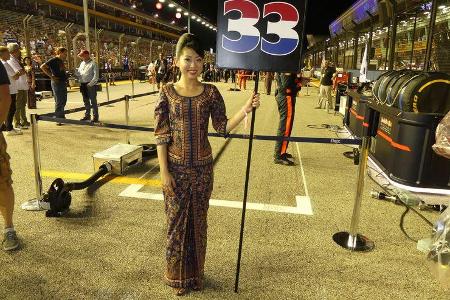 Grid Girls - GP Singapur 2017