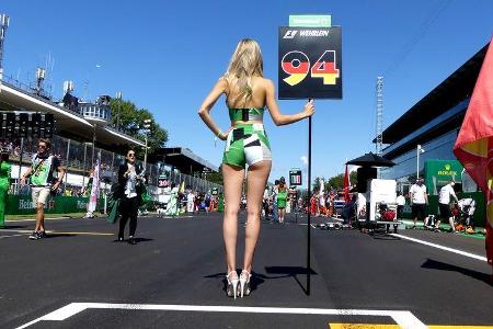 Formel 1 - Grid Girls - GP Italien - Monza - 2017