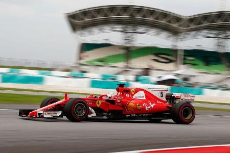 Sebastian Vettel - Ferrari - GP Malaysia - Sepang - Training - Freitag - 29.9.2017