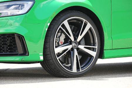 Audi RS3, Reifen, Felge, Bremsen