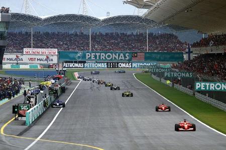 Michael Schumacher - Ferrari - GP Malaysia 2001