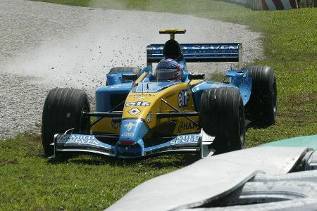 Jarno Trulli - Renault - GP Malaysia 2003