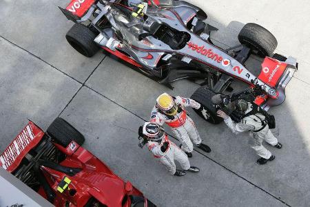 Fernando Alonso - Lewis Hamilton - McLaren - GP Malaysia 2007