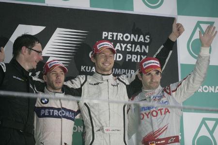 Heidfeld - Button - Glock - GP Malaysia 2009