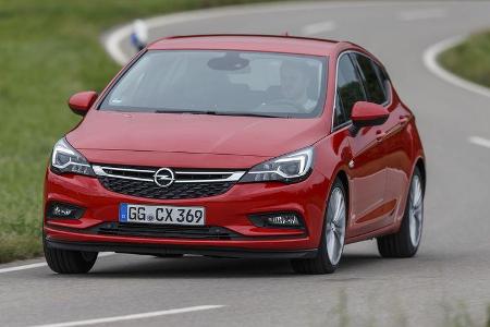 Opel Astra, Exterieur Front
