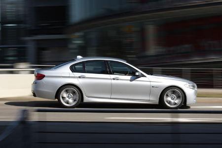 BMW M550d x-Drive, Seitenansicht