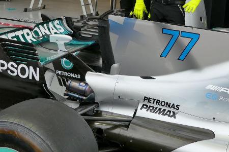 Mercedes - Technik - GP Singapur 2017